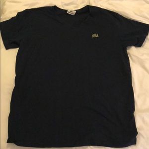 Authentic Lacoste T-shirt 6 (fits like large) Navy